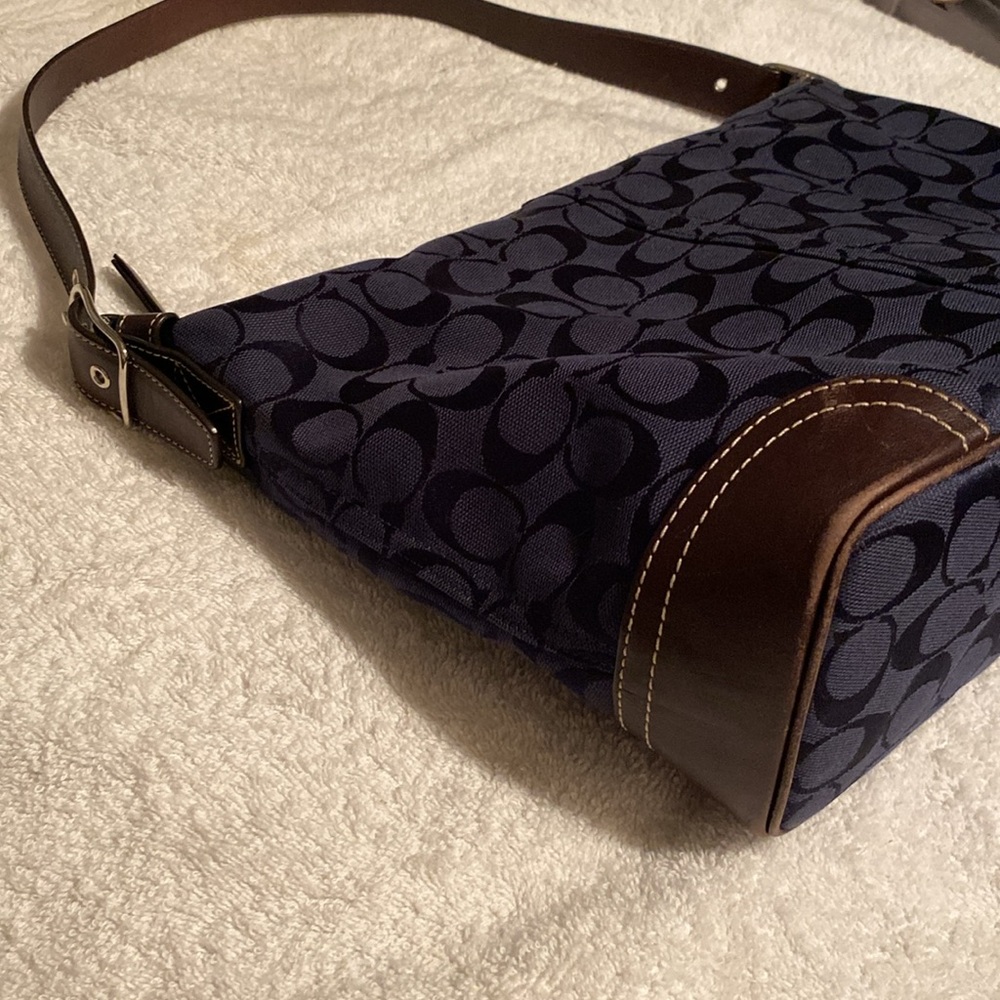 Coach Signature Shoulder Bag - Picture 6 of 12